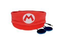 Nintendo Super Mario Kids Audio Band Wired Headphones Washable for Ages 3+ NEW