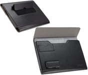 Broonel Black Leather Folio Sleeve - Compatible With The ASUS Chromebook C523 15.6"