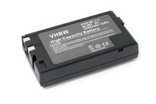 vhbw NiMH Batterie 2000mAh (6V) pour caméra vidéo Canon E-700, E-77, E-80, E-800, E-808, E-90, EQ-305, ES-100 comme BP-711, BP-714, BP-718.