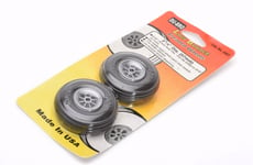 RC MODEL AIRCRAFT WHEELS Dubro 2-1/4" 57mm Wheels with Treaded Tyres  DUB225T