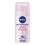 Nivea Pearl & Beauty Anti-Perspirant Deodorant Mini travel size 35ml