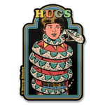 Steven Rhodes - Hugs Sticker, Accessories