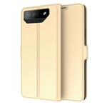 Skyddat Asus ROG Phone 7 5G fodral - Guldfärgat