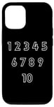 iPhone 15 Pro Counting 1-10 Learn to Count Number Case
