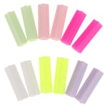 2pcs/set Silicone Nail Art Cuticle Nipper Cover Protective Sleev Pink