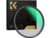 Kf Filter Cpl Polarisationsfilter K&Amp F Concept Nano-X Ultra-Låg Reflektion 95Mm 95 Mm / Kf01.2483