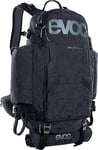 EVOC TRAIL BUILDER 35, tool backpack (Cordura material, extra wide hip wings, padded shoulder straps, incl. rain cover, volume: 30l, dimensions: 56 x 29 x 18 cm), Black