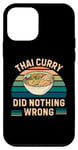 Coque pour iPhone 12 mini Curry thaïlandais rétro n'a rien de mal vintage thaïlandais amateur de curry