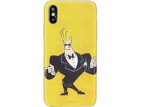 Cartoon Network Johnny Bravo Silicone Case For Apple Iphone Xr Smoking