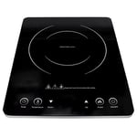 Streetwize Portable Induction Cooker Hob Adjustable Wattage Camping Campervan