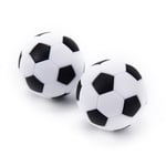4pcs 32mm Black & White Foosball Table Soccer Football Balls Bab