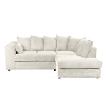 Dylan Jumbo Cord Fabric Right Hand Corner Sofa