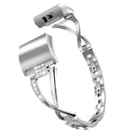 Crystal Armband Garmin Fitbit Charge 5 Silver