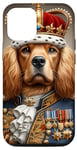 iPhone 14 Royal Dog Portrait Royalty Cocker Spaniel Case