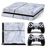 Mcbazel Pattern Series Decals Vinyl Skin Sticker for Original PS4 (Not for PS4 Slim/ PS4 Pro) Marble