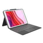Logitech Mechanical Keyboard iPad  7th Gen  Combo Touch QWERTY UK English