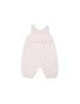 Maximo Musselin Girl-Jumpsuit Zartrosa-Pink-Blümchen