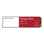 WD Red SN700 1TB NVMe SSD for NAS devices, with robust system responsiveness and exceptional I/O performance