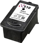 Remanufactured PG 510 Black Ink fits Canon Pixma MP252 All-In-One 