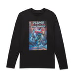 Marvel Thor - Love and Thunder Thor Comic Unisex Long Sleeve T-Shirt - Black - S