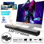 Bluetooth 3D Surround Sound Bar Wireless TV Home Theater Soundbar BT Speaker