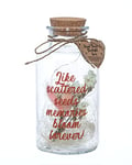 Boxer Gifts Memories Bloom Light-Up LED Starlight Jar with Dried Flowers | Unique Homeware Gift for Her