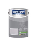 Johnstone's - Wall and Ceiling Paint Silk - Interior Paint - High Sheen Paint - Suitable for Interior Walls and Ceilings - Moonlit Sky - 5 L