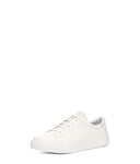 UGG Men's BAYSIDER Low Weather Sneaker, White Leather, 6 UK