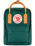 Fjallraven Kanken Mini Backpack - Arctic Green-Spicy Orange Colour: Arctic Green-Spicy Orange, Size: ONE SIZE
