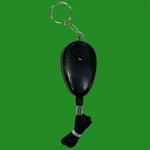 1x Personal Safety Rape Alarm Trigger Loud 100db Compact Fix Keyring Holder