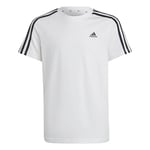 adidas U 3s tee T-Shirt (Short Sleeve) Unisex Children White/Black