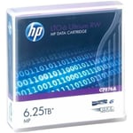 HP C7976A LTO-6 Ultrium 6.25TB Data Cartridge - Blue
