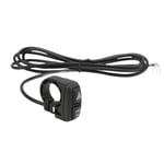 Electric Bike Light Switch Four Wire Double Self Locking Wear Resistant Nyl REL