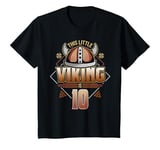 Youth This Brave Little Viking Is 10 - Cool Viking 10th Birthday T-Shirt