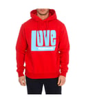 Dsquared2 Mens Hoodie S71GU0549-S25030 man - Red - Size X-Large