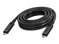 Vision - Usb-Kabel - 24 Pin Usb-C (Hane) Till 24 Pin Usb-C (Hane) - Usb 3.2 Gen 1 / Displayport 2.1 - 3 A - 7 M - Active Optical Cable (Aoc), Usb Power Delivery (60W), 4K60hz Stöd - Svart