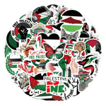 60 klistermärken Palestina klistermärken Dekorativa telefonfodral kylskåp bil muggar bagage klistermärken