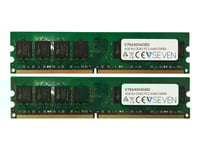 V7 - Ddr2 - Sats - 4 Gb: 2 X 2 Gb - Dimm 240-Pin - 800 Mhz / Pc2-6400 - Cl6 - Ej Buffrad - Icke Ecc