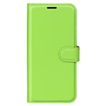 EIDERWOOD Xiaomi 15 Pro Konstläder Flip Fodral m. Korthållare & Ställfunktion - Grön