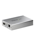 StarTech.com Ethernet Fiber Media Converter - 10Gb - Copper to Fiber - fibre media converter - 10 GigE