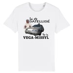 T Shirt Etienne Le Bolideur "Vega-Missyl" - Pour Homme - Confectionné En France - Coton 100% Bio - Cadeau Anniversaire Film Et Série Humour Original Rigolo