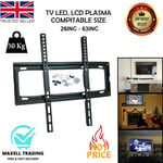 TV Wall Mount Bracket For 26 33 36 40 42 50 55 60 Up TO 63 Inch LCD LED QLED UK