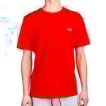 BOSS Mix and Match Lounge T-shirt Röd bomull Medium Herr