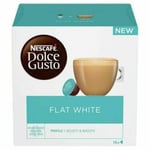 Nescafe Dolce Gusto Flat White Coffee Pods  (Pack of 5, Total 80 Capsules)