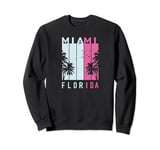 Miami Beach Florida Sunset Retro item Surf Miami Sweatshirt