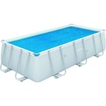 BESTWAY Bache solaire 260 x 180 cm pour piscine hors sol rectangulaire Power Steel 282 x 196 x 84 cm
