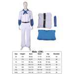 ABBA-kostym Cosplay-förklädnad ABBA Girl Anni Agnetha Benny Bjorn Cosplay 70-tal Dam Herr Vintage Skjorta Halloween Karneval Dräkt XXL Benny