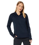 Fjallraven 87141-555 Abisko Lite Fleece Half Zip W Sweatshirt Women's Dark Navy Size XS