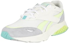 Reebok Unisex Hexalite Legacy 1.5 Sneaker, Chalk/Energy Glow/Semi Classic Teal, 6.5 UK