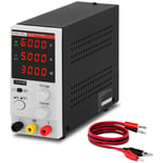 Stamos Soldering Strømforsyning laboratorie - 0 60 V 5 A DC 300 W firesifret LED display